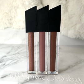 Morphe New Morphe Rosy Nude Lip Gloss Set 4.5ml x3 | Trippy, Now Playing & Sweet Tea