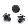 VVO Fasteners- Black Plastic Front Grille/Slam Panel Clips for Honda