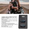 NP FW50 Camera Battery 7.2V 1850mAh with Dual USB LED