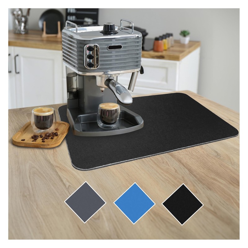 Creative Corner Saugfähige Küchenmatte aus Kieselgur - Abtropfmatte für Geschirr,