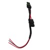 Taillight Power Harness Whip Brake License Plate Light Power Plug