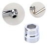 Vogueing Tool Faucet Adapter, 1/2" Thread Connector, Solid Metal Aerator
