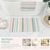 Scandinavian Bath Mat Non Slip Super Absorbent Bathroom Soft Microfiber