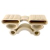 Soluko - Kit 4 Supporti ammortizzati porta doghe da 38mm