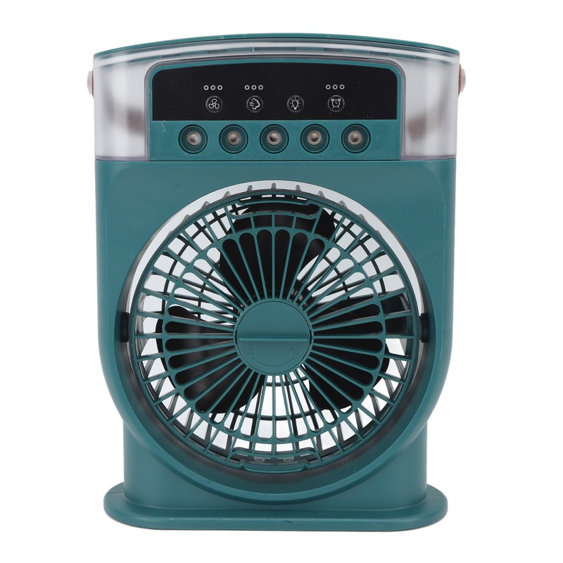 Portable Humidifier Fan with Timer Alarm Function Adjustable 600ml USB