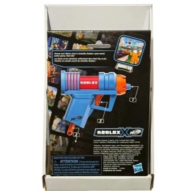 Nerf Roblox Phantom Forces: Boxy Buster Dart Blaster, 2 Nerf Elite Darts, Code