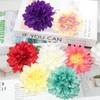 Fabric Flowers Heads for Craft, 15 Pcs Artificial Dahlias Flower