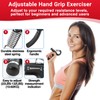 Tilcore Grip Strength Tester & Trainer - Handheld Dynamometer, Strengthener,