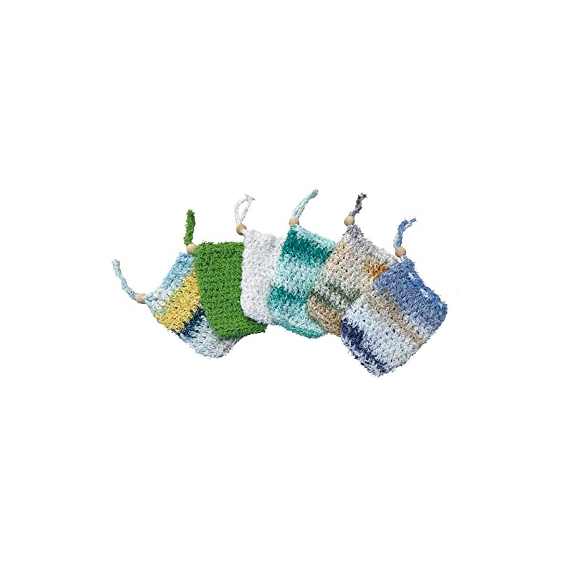 Znet3D Bolsa De Jabón - Bolsa De Algodón Exfoliante De