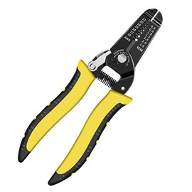 7 Inch 10-22 AWG Wire Stripper, Wire Stripping Tool, Wire Cutter, Cable Stripper, Wiring Tools and Multifunctional Hand Tool