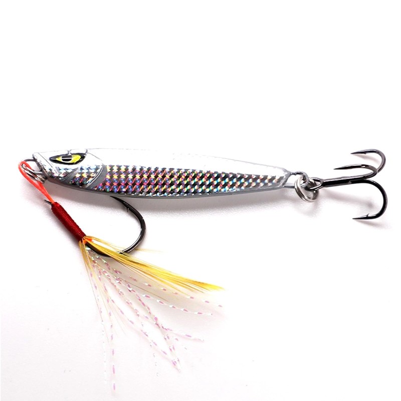 Spotlip 6pcs Metal Jig Set 7g/10g/15g/20g Boat Sea Fishing Lure
