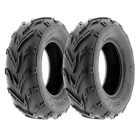 MMG TIRES SET OF TWO: ATV Tubeless Tire 21x7-10 (175/80-10) (P133) FRONT, Fits POLARIS 200 Phoenix/Sawtooth, 500 Outlaw/Predator, 525 Outlaw