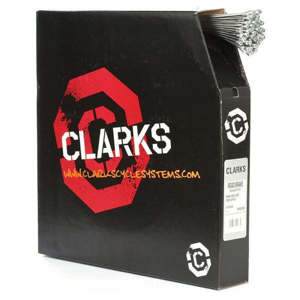 Clarks Road Stainless Steel Brake Cable - Pack of 100 (1.5 x 2000-mm)