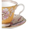 【Official Import】Wedgwood Butterfly Bloom Tea Cup & Saucer Yellow Wedding