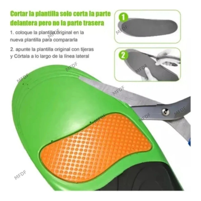  Plantilla Ortopédica para Pie Plano y Fascitis Plantar ✨🦶