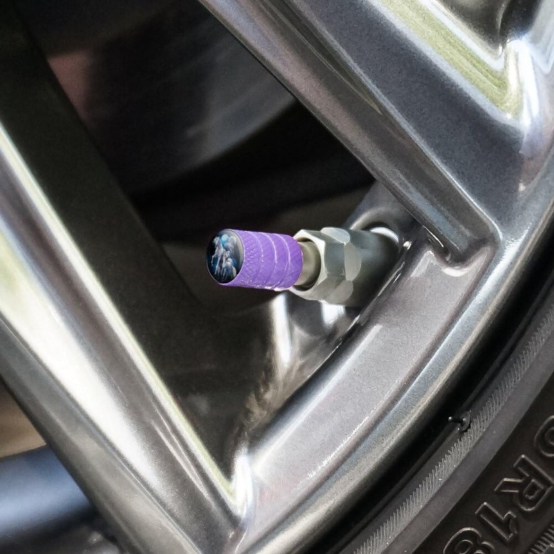 Unicorns Moon Valve Stem Caps for Tire Rim Wheel Aluminum