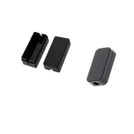 Sopepoyie Waterproof Electrical Project Case Power Junction Box, Project Box with Cover Black Plastic (40 x20 x 11mm), 10 Pack