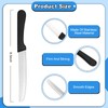 Geelin 50 Pieces 8.5 Inch Rounded Serrated Blade Steak Knives
