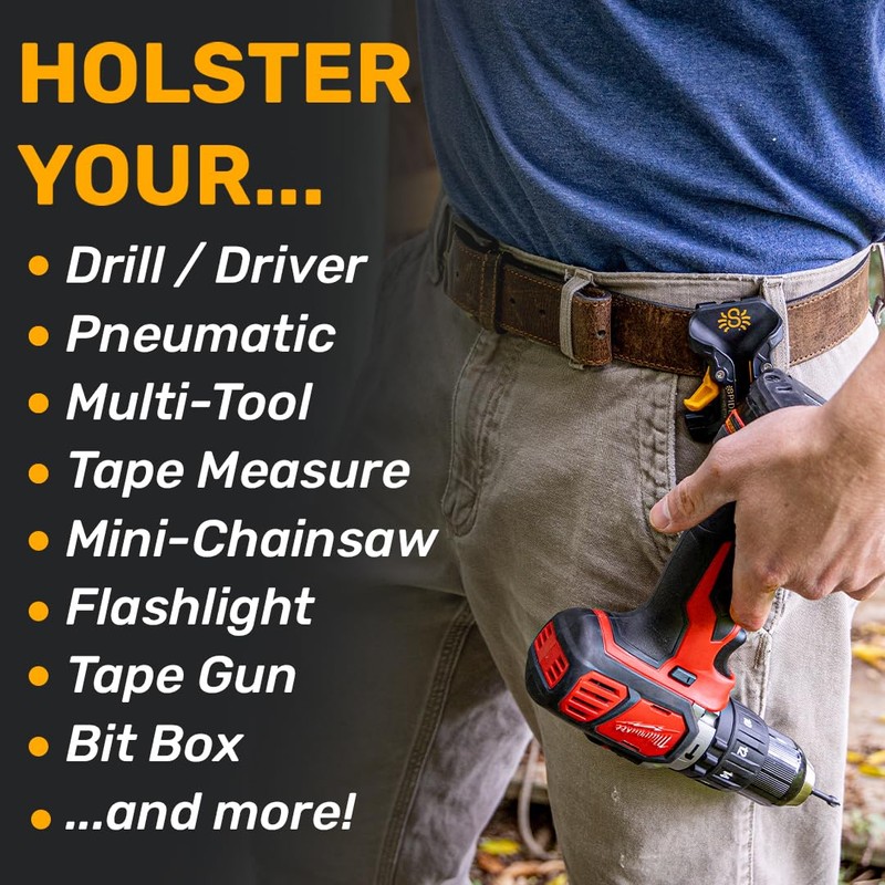 Spider Tool Holster - Self Locking, Quick Draw, Universal Tool