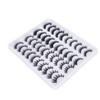 20 Pairs 6D False Eyelashes 4 Styles Long Thick Semi