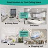 HiBay 8 Pack 6 Inch Canless LED Recessed Ceiling Light,