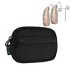 Beautyflier Hearing Aid Pouch, Hearing Aid Case Pocket Size, Hearing