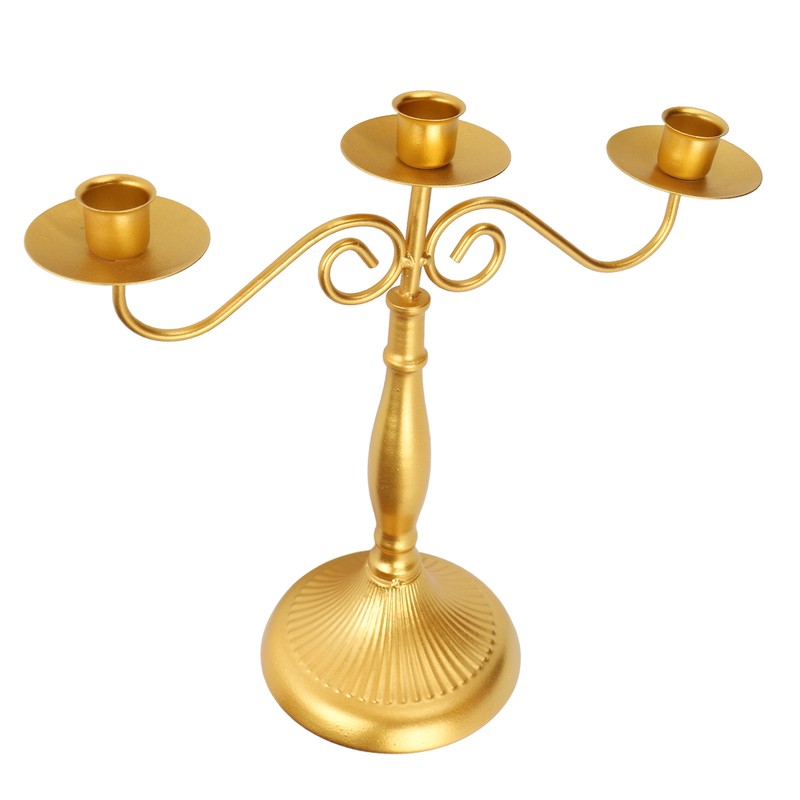Candle Stand Durable Exquisite Meticulous Elegant Design Convenient Fixation Home