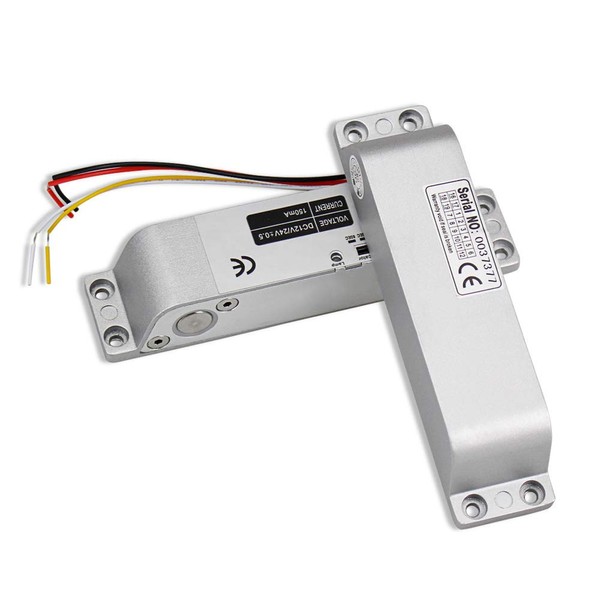 HFeng Fail Safe DC12V Electric Bolt Mortise Door Lock Electronic
