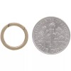 Unbranded Round Bronze Removable Charm Holder 13mm