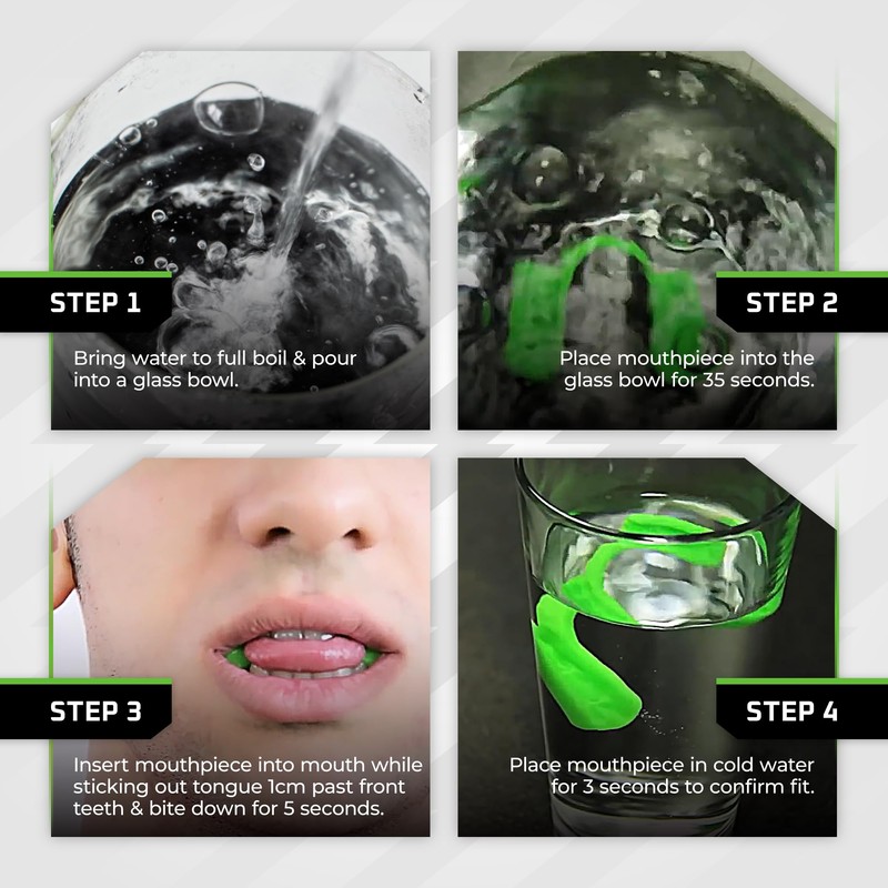 New Age Performance 5DS Core Mid Profile Fitness Mouthpiece, Enhance