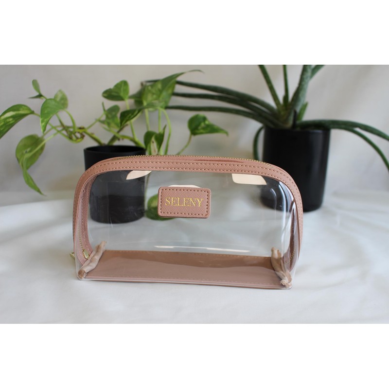 Jumbo Claw Clip Set 5.2 Inches with Carrying Case (Pink)