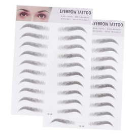 Outanaya Artificial Eyebrows Temporary Brow Stickers Set Full and Natural Look No Recovery Needed Suitable for Both Men Women