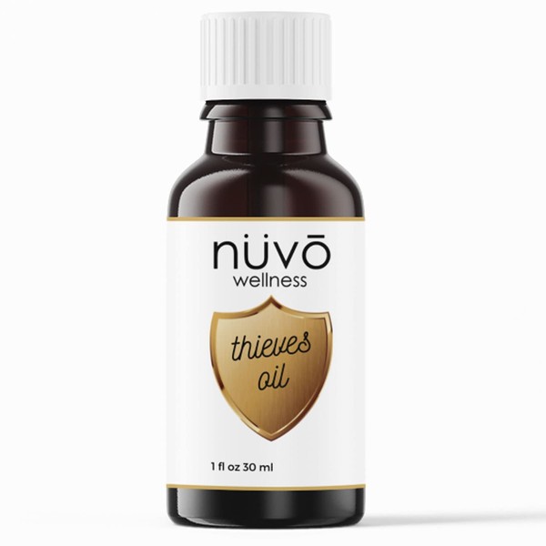 Thieves Oil Essential Oil Blend 30ml - Use for Aromatherapy Diffusers - Pure Essential Oils of Lemon Eucalyptus Cinnamon Rosemary Clove Bud