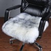OKAYDA Natural Australian Sheepskin Seat Cousion Luxury Lambskin Chair Pad,Soft