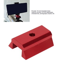 Aluminum Alloy 1.69" Dovetail Rail Plate with 1/4" Screw for Telescope Finder Scope Smartphone Base Extension 43mm Length Astronomy Mount