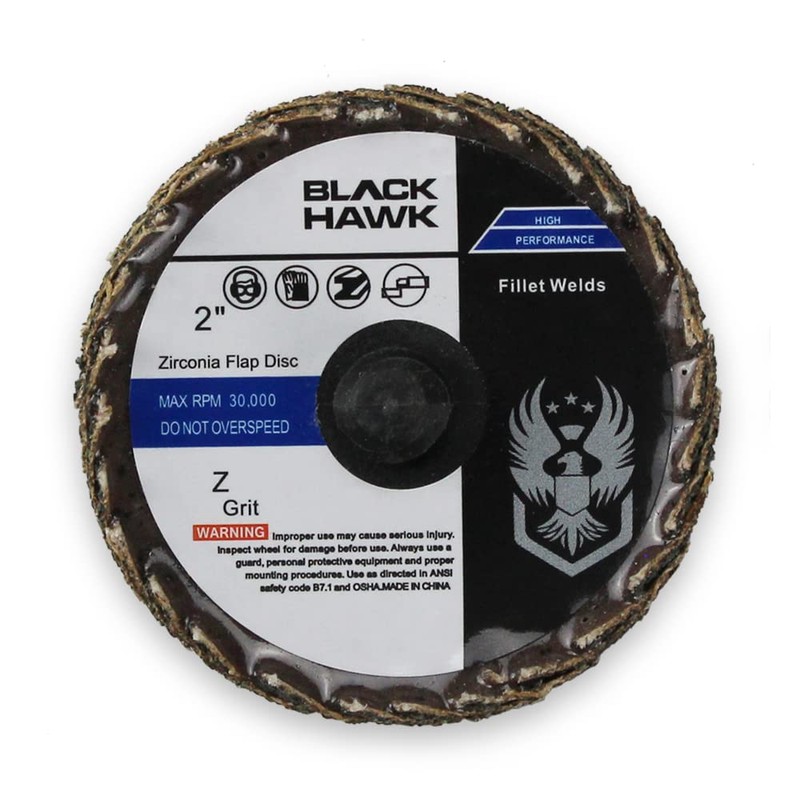 BHA Zirconia Curved Edge Fillet Weld Quick Change Flap Discs,