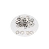 cSeao M5 Fender Washer, M5 Flat Washers Silver, 5mm I.D