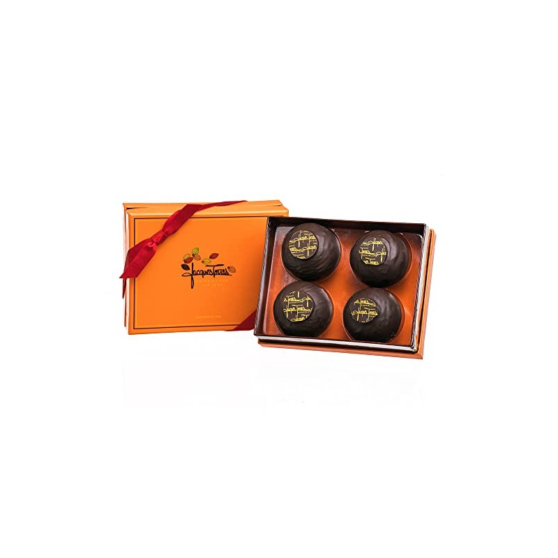 Jacque's Classic Hot Chocolate Bombs Gift Box of 4
