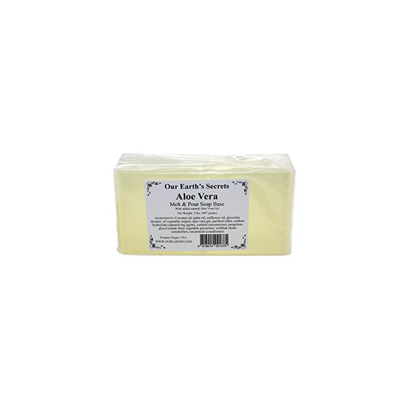 Our Earth's Secrets - 2 Lbs Melt and Pour Soap