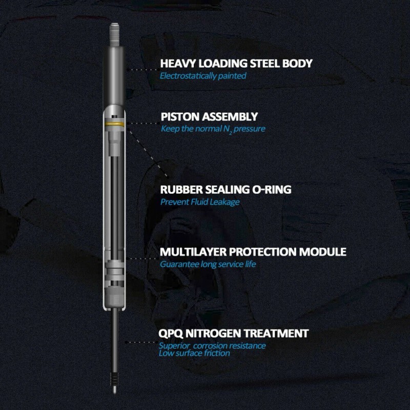 BOXI PAIR REAR HATCHBACK TAILGATE LIFT SUPPORTS STRUTS SHOCKS FOR