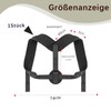 1 x Back Straightener, Adjustable Shoulder Strap, Posture Correction, Back