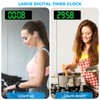 Sukeen Digital Wall Clock, 13" Digital Clock Wall Clock Alarm