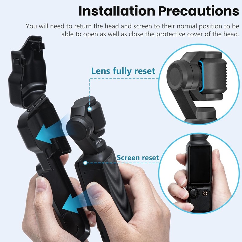 Gimbal Protective Cover for DJI Osmo Pocket 3 Creator Combo,