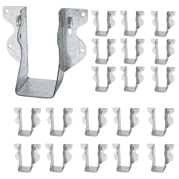 Lukloy 2X4 Joist Hanger 20 Gauge Galvanizing Face Mount Joist