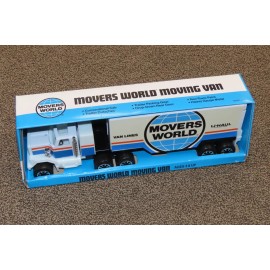 Clover Toys Vintage Movers World Moving Van U-Haul Toy Truck NiB Clover Toys FREE SHIP 1/64