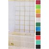 Better Home Deluxe Heavy Weight Shower Curtain Liner (Frosted Clear)