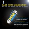 2PCS 6418 LED Car Bulb 1.42in 36mm Festoon LED Light