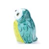 Kutani Ware Moon View Owl Green Color 4 Sun Endorsement