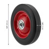 GINLANK 4 PCS 8 x 1.75 Inch Solid Rubber Tire,