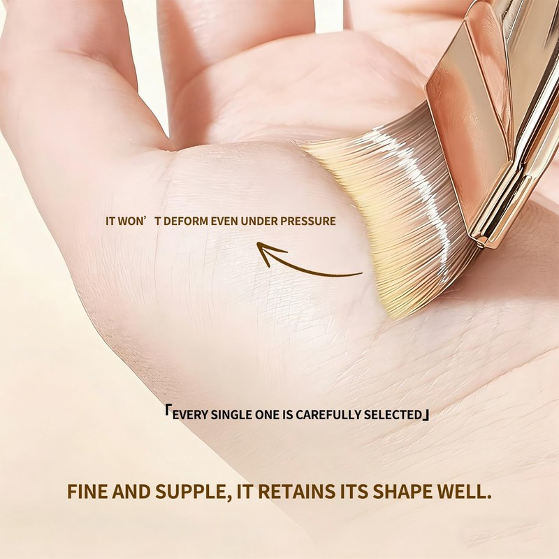 Foundation Brush for Liquid Makeup, Angled Liquid Foundation Brush, Premium
